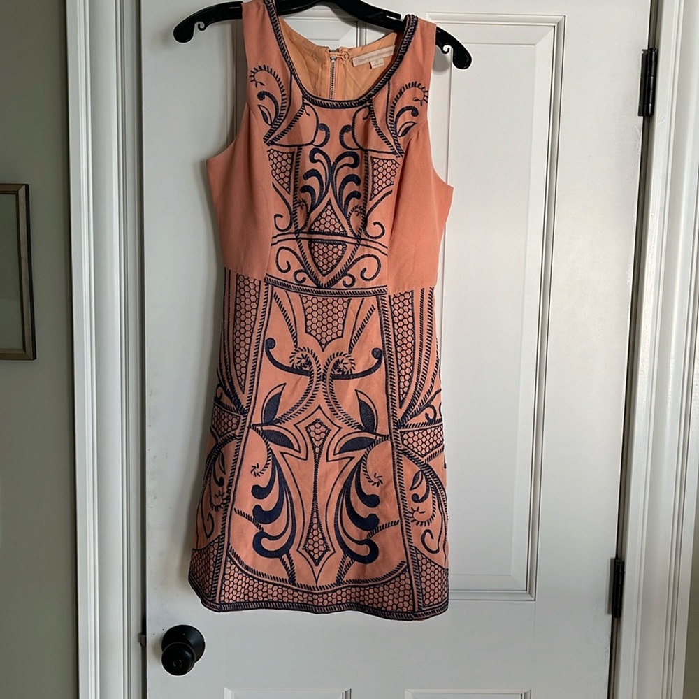 Champagne & Strawberry dress